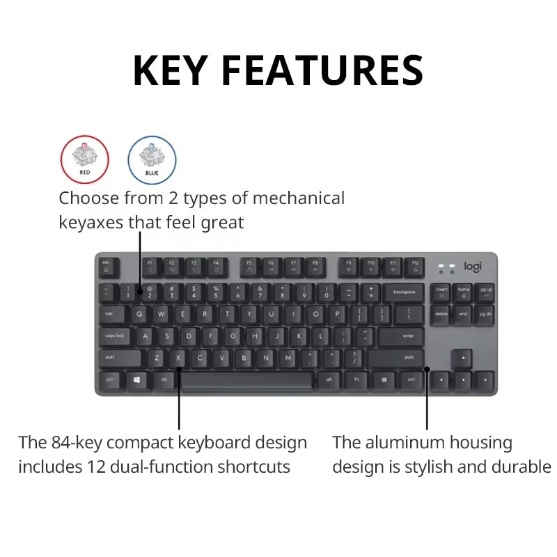 Logitech K835 Wireless Mechanical Keyboard