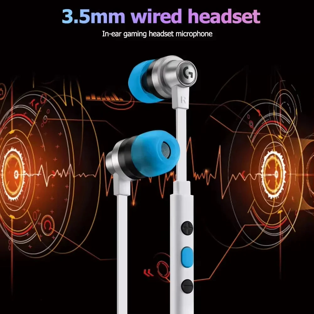 Logitech G333 In-Ear Noise-Canceling Gaming Earphones