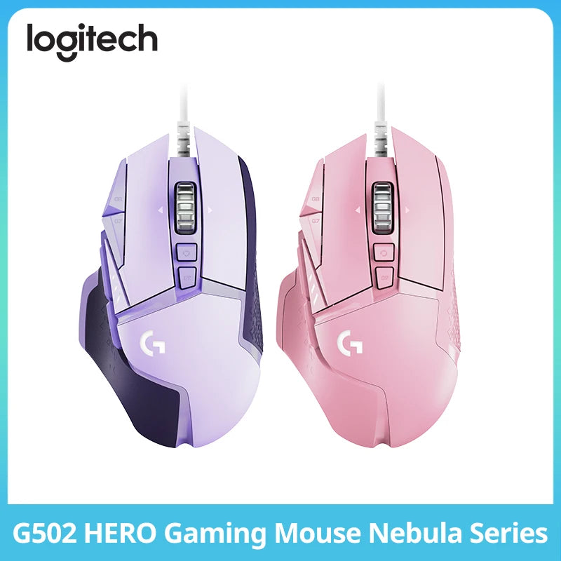 Logitech G502 HERO Weighted Wired Gaming Mouse with 11 Buttons